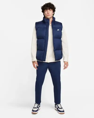 Doudoune nike bleu marine best sale