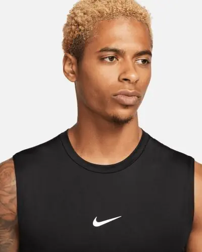 Mens black nike tank top top