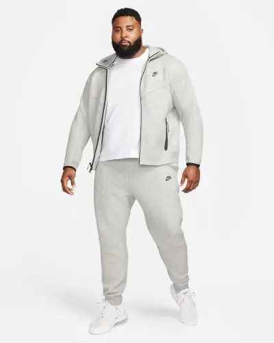 Sweat zippe a capuche Nike Tech Fleece Windrunner Gris pour Homme EKINSPORT