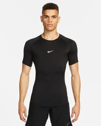 Nike Pro Training Top Black for Men EKINSPORT