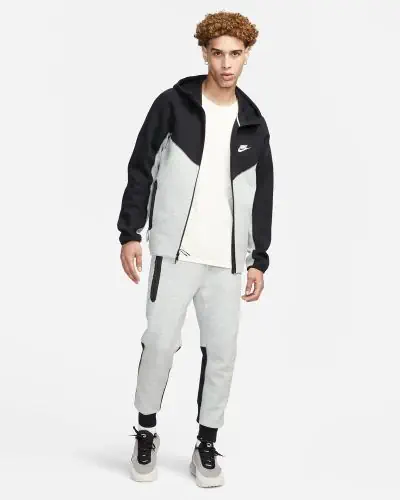 Ensemble nike tech fleece gris top