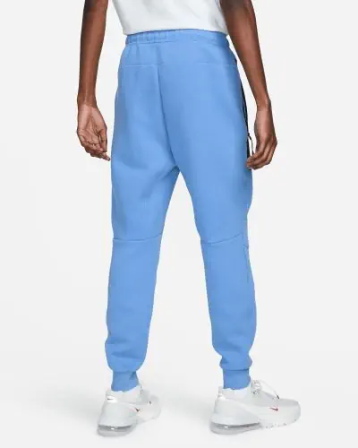 Men s Nike Tech Fleece Slim Fit Sky Blue Jogging Socks EKINSPORT