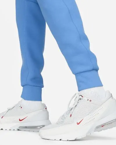 Men s Nike Tech Fleece Slim Fit Sky Blue Jogging Socks EKINSPORT