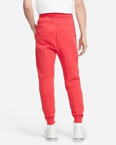 Jogging nike tech fleece rouge hot sale