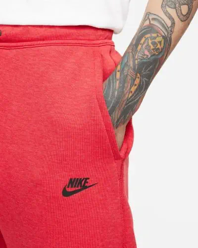 Bas de jogging Nike Tech Fleece Rouge pour Homme EKINSPORT