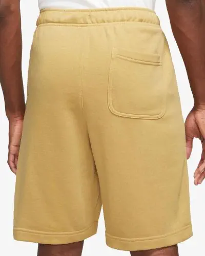 Nike fleece shorts yellow store