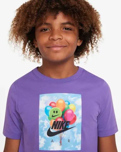 Camiseta Nike Sportswear Violeta para Nino FD2664 542 EKINSPORT