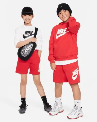 Nike sportswear rouge on sale