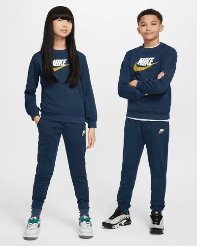 Ensemble de survetement Nike Sportswear Bleu Marine pour enfant EKINSPORT
