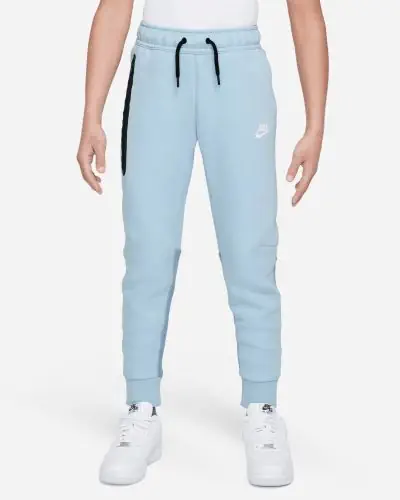 Children s Nike Sportswear Tech Fleece Sky Blue Jogging Socks EKINSPORT