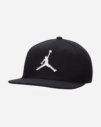 Jordan Pro Cap Adjustable Black White EKINSPORT