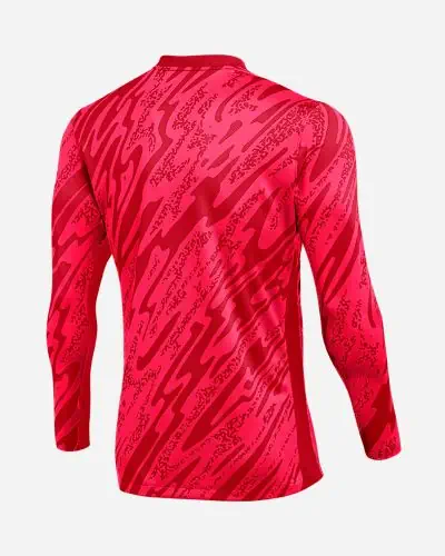 Maglia da portiere a manica lunga Nike Gardien V Red Uomo EKINSPORT