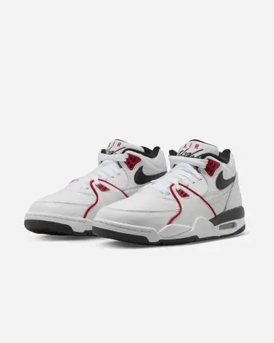 Chaussures Nike Air Flight 89 Blanc Noir pour homme EKINSPORT