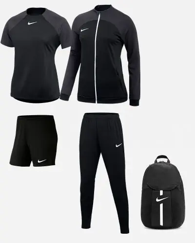 Kit Nike Academy Pro for Female. Track suit Jersey Shorts Bag EKINSPORT