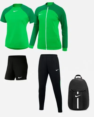 Kit Nike Academy Pro for Female. Track suit Jersey Shorts Bag EKINSPORT