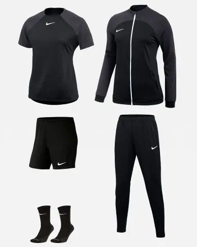 Kit Nike Academy Pro for Female. Track suit Jersey Shorts Socks EKINSPORT