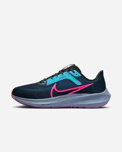 Chaussures de running Nike Pegasus 40 SE Noir Bleu pour Femme EKINSPORT