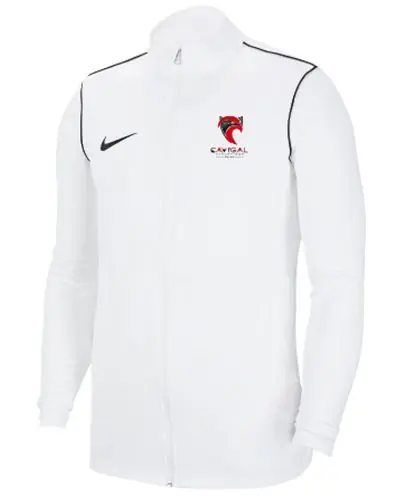 Veste d entrainement Blanc pour homme Cavigal Nice Athletisme EKINSPORT