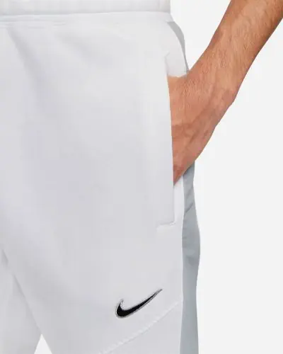 Bas de jogging Nike Sportswear SP Fleece BB Blanc pour Homme EKINSPORT