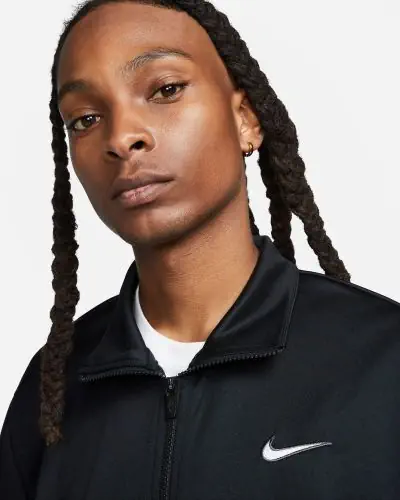 Giacca nera nike hotsell