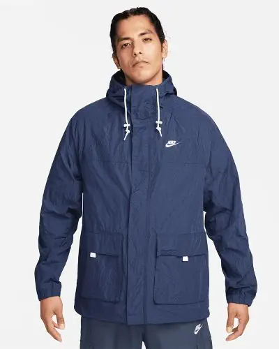 Veste Nike Club Bleu Marine pour homme EKINSPORT