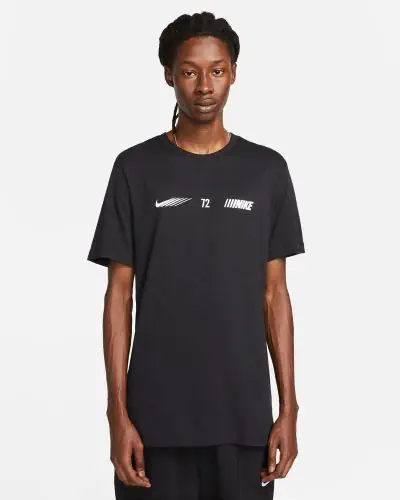 Maglietta nera nike cheap