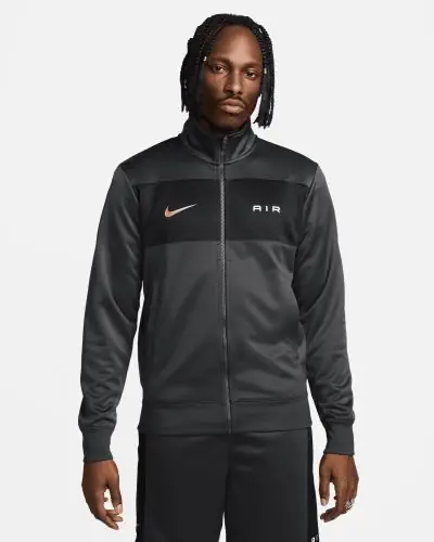 Nike jacke schwarz grau clearance