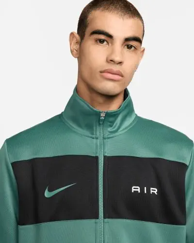 Veste de survetement Nike Sportswear Air Vert Noir pour homme EKINSPORT