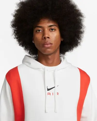 Felpa nike bianca e rossa shop