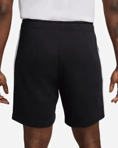 Short Nike Sportswear SW Air FT Noir Blanc pour Homme EKINSPORT