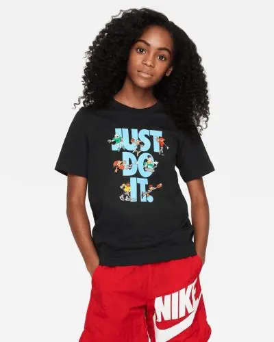 Nike JDI Children s T shirt Black EKINSPORT