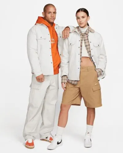 Veste de skateboard en flanelle rembourree Nike SB Unisexe EKINSPORT