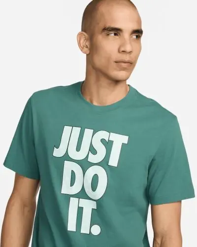 Nike Sportswear Heren Groen Wit T shirt EKINSPORT