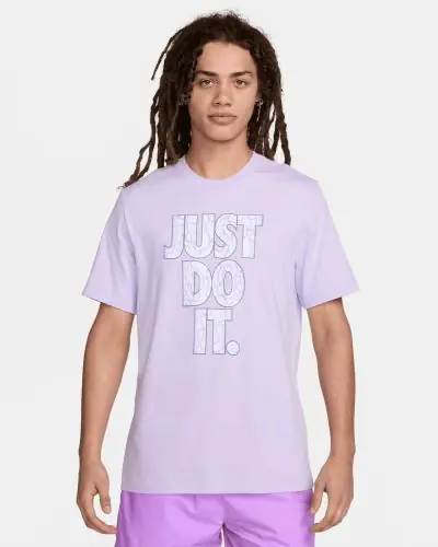 Nike Sportswear Men s Light Purple T Shirt EKINSPORT