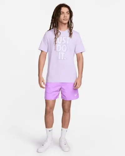 Nike Sportswear Men s Light Purple T Shirt EKINSPORT