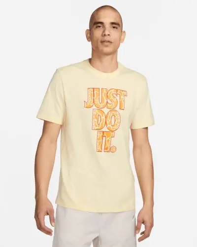 Nike shirt geel online