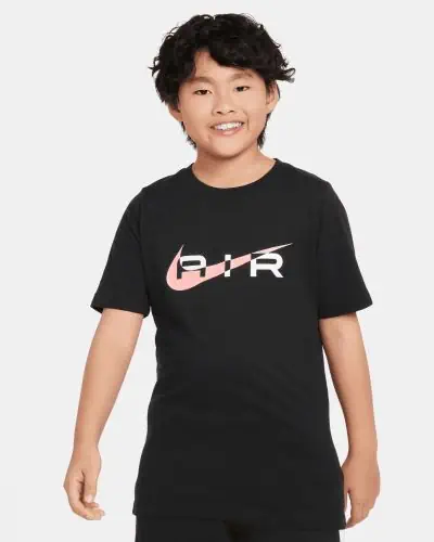 Camiseta Nike Air Negra Nino EKINSPORT