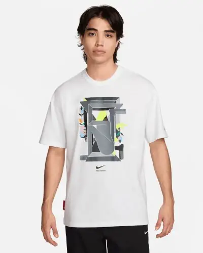 Nike shirt wit heren best sale