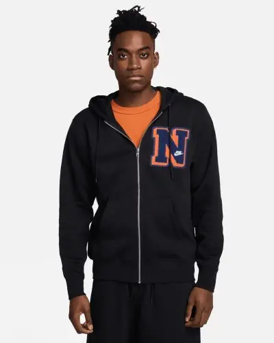 Men s Nike Sportswear Club Fleece zip up hoodie EKINSPORT