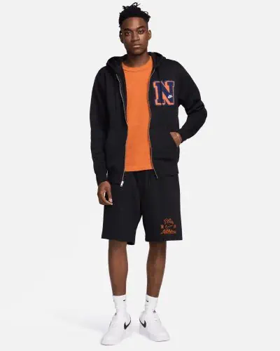 Herenhoodie Nike Sportswear Club Fleece met rits EKINSPORT