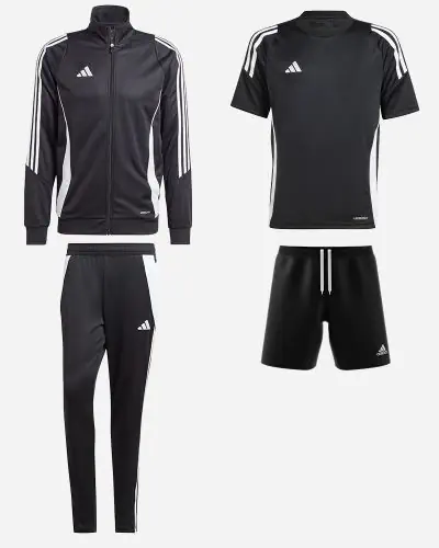Ensemble adidas Tiro 24 pour Enfant. Maillot Short Survetement 4 pieces EKINSPORT