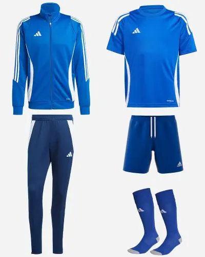 Product set adidas Tiro 24 for Men. Track suit Jersey Shorts Socks 5 items EKINSPORT