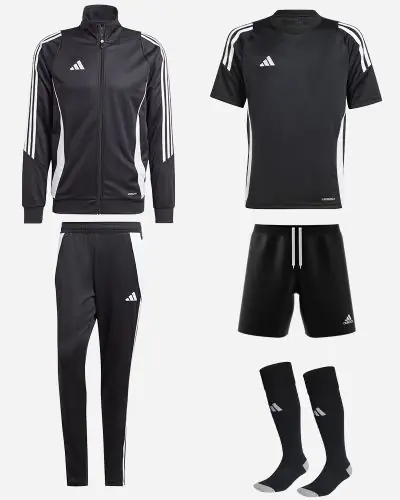 Ensemble adidas Tiro 24 pour Homme. Survetement Maillot Short Chaussettes 5 pieces EKINSPORT
