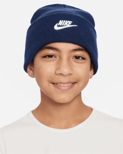 Berretto Nike Peak per bambini blu navy EKINSPORT
