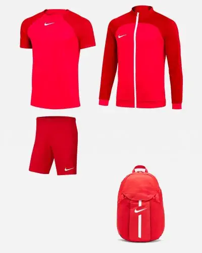 Kit Nike Academy Pro for Men. Shirt Shorts Sweat jacket Bag EKINSPORT