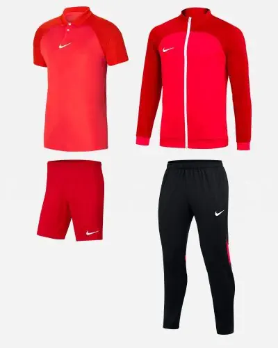 Set producten Nike Academy Pro voor Mannen. Trainingspak Polo Korte broek EKINSPORT