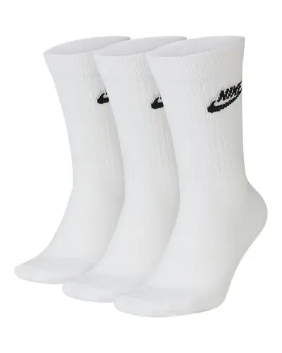 Nike Sportswear Everyday Essential 3 Pair Sock Pack DX5025 100 White EKINSPORT