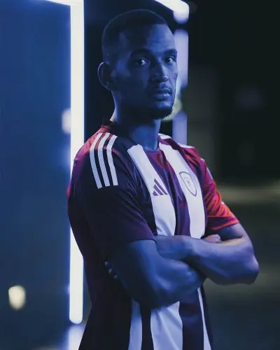 Maillot adidas Rouge Blanc pour homme AS Cannes EKINSPORT