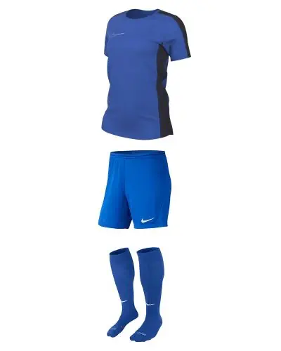 Pack Nike Academy 23 pour Femme. Maillot Short Chaussettes EKINSPORT