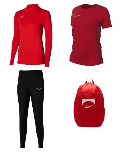 Ensemble nike rouge femme sale